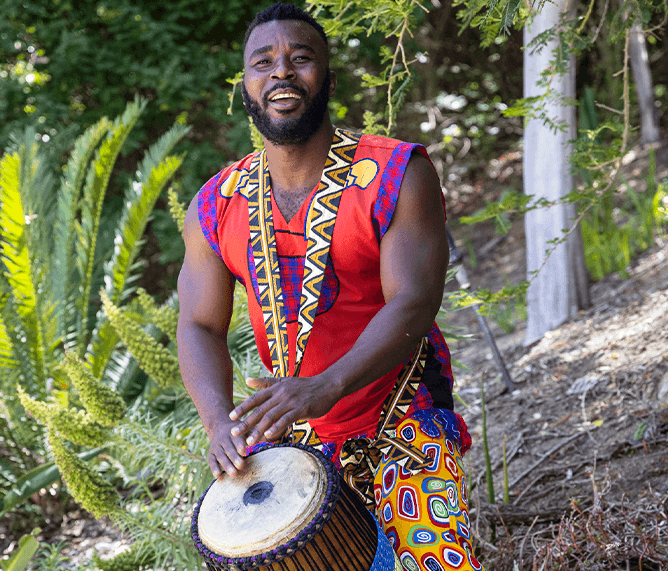 Kenyan Drummer. 