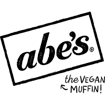 Abe's the vegan muffin! logo