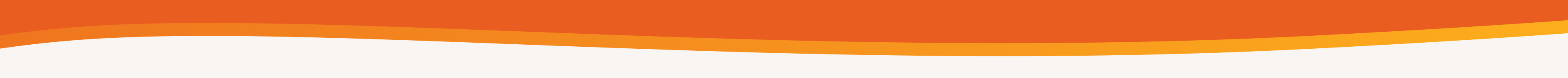 Orange graphic divider