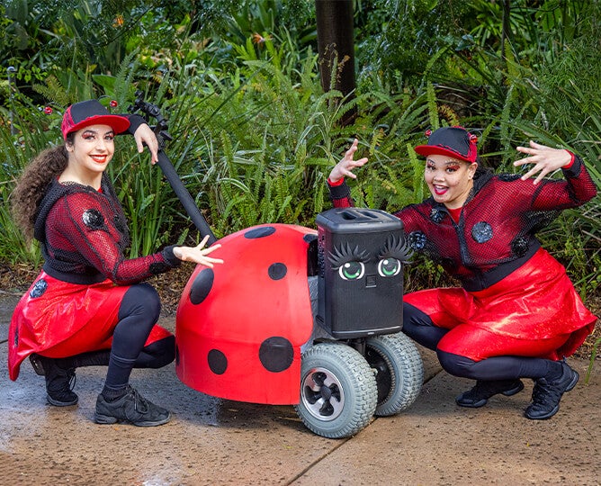 Ladybug dancers