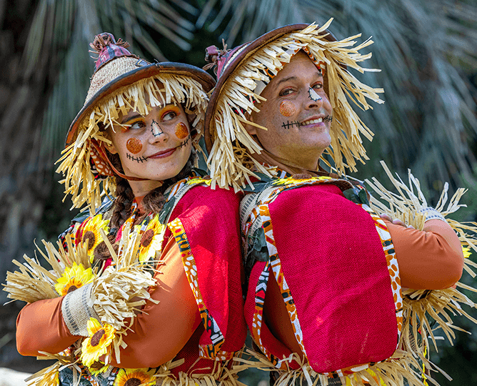 Not-So-Scary Scarecrows